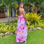 Nylah | Robe Maxi Fleurie à Volants - Alea
