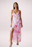 Nylah | Robe Maxi Fleurie à Volants - Alea