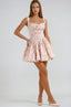 Lynn | Floral Mini Corset Robe - Alea