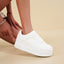 Baskets Femme | Semelle Épaisse et Confortable avec Lacets - Alea