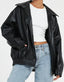 Michelle - Veste Oversize en Cuir - Alea