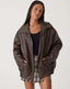 Michelle - Veste Oversize en Cuir - Alea
