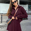 Noura | Ensemble Femme Bordeaux Vintage